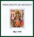 Monaco Bloc N° 79 ** (MNH) Noël 1998 ( faciale 2,28 €)