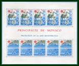 Monaco Bloc N° 34 ** (MNH) Europa 1986  (cote 31 € ) protection nature environnement bateau
