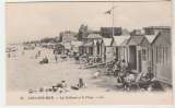 cpa 14 Lion-sur-Mer  les Cabines et la Plage 