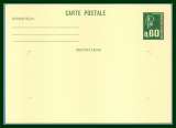 France Entier Postal Marianne Béquet 0,60F N° 1814 CP1 ** 1975 - 6