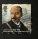 GB 2013 Great Britons John Archer 1st  YT 3843 (2ème choix)