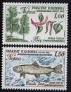 Andorre N° 311 /2 ** protection nature poisson arbre