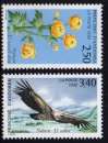 Andorre N° 420 /1 ** protection nature fleur vautour rapace