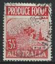Australie - 1952 - Y & T n° 195 - Production alimentaire - Blé - O.