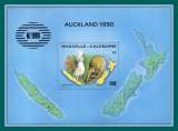 Nouvelle Calédonie Bloc N° 10 **  Expo Philatélique Auckland Cagou Kiwi oiseau