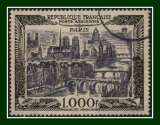 France PA 29 obl légère (cote 30€) poste aérienne pont bridge brücke
