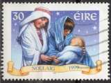 9109 - Y&T n° 1200 - oblitéré - Noël - La Sainte Famille - 1999 - Irlande