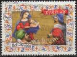 9144 - Y&T n° 928 - oblitéré - Noël - Adoration des anges - 1995 - Irlande