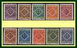  Madagascar Taxe N° 31 / 40 ** complet (le 31*)