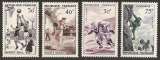 FRANCE 1956  Y&T 1072 / 1075 Neufs ** - Sport Basket-ball , pelote basque , rugby , alpinisme