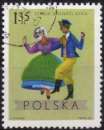 1960 - Y&T n° 1804 - oblitéré - Costumes de Basse Silésie - 1969 - Pologne