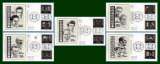  FDC soie N° 2433 / 2442 Cinémathèque 1986 du BF9 (cote 12€)