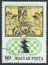 miniature Hongrie - Y&T 2373 (o) - Jeux d'échecs -