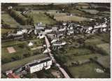 miniature cpsm 58 Couloutre Vue générale aérienne , au 1er plan , la Coopérative laitière