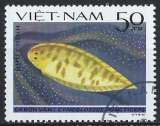 Vietnam - 1982 - Y & T n° 378 - Faune aquatique - Cynoglossus puncticeps - O.