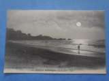 64-BIARRITZ la nuit sur la plage