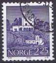 miniature NORVEGE 1982 OBLITERE N° 813