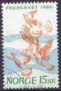 miniature NORVEGE 1986 OBLITERE N° 914