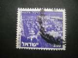 ISRAEL N°471 Port d'Haifa oblitéré