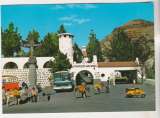 miniature cpm Gran Canaria Tejeda Fachada del Parador Nacional ( scooter )