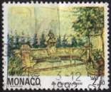 780 - Y&T N° 1833 - oblitéré - La placette Bosio par Claude Rosticher - 1992 - Monaco