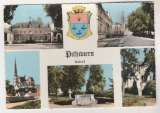 cpsm 45  Pithiviers  multivues , blason