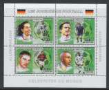 FEUILLET NEUF DE REP. DEM. DU CONGO - LES JOUEURS DE FOOTBALL N° Y&T 1675 A 1678