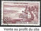 France 1959 Y&T 1193 oblitéré - Evian les Bains 