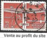 France 1962 Y&T 1340 oblitéré - Vol à voile 