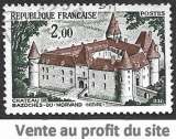 France 1972 Y&T 1726 oblitéré - Château de Bazoches du Morvand 
