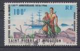 St-PIERRE ET MIQUELON n° PA 36 oblitéré °
