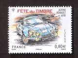 France 2018 Y&T ** fête du timbre Alpine Renault A 110