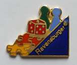 miniature Pin´s Ravensburger Jeux de société signé DAN INTERNATIONAL - Vendu au profit du site
