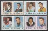 SERIE NEUVE DE SAINT-VINCENT - HOMMAGE A ELVIS PRESLEY N° Y&T 870 A 877