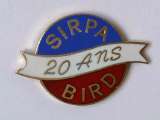 miniature Pin´s EGF SIRPA BIRD 20 ans signé DUBOURG - Vendu au profit du site