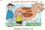 CPSM ILLUSTRATEUR ALEXANDRE  : LES PETITS METIERS DE LA FERME : JUSTEMENT, JE PENSAIS A TOI