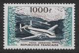 FRANCE 1954 Y&T PA 33 Neuf ** - Prototype Bréguet Provence et Vue du port d'Alger