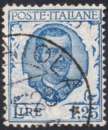 2580N - Y&T n° 184 - oblitéré - Victor Emmanuel III - 1925/27 - Italie
