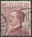 2756N - Y&T n° 179 - oblitéré - Victor Emmanuel III - 1925/27 - Italie