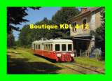 ART 305 - Autorail Picasso X 3835 en gare - FONTENOY - Yonne - SNCF