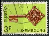 LUXEMBOURG 1968 OBLITERE N° 724 europa