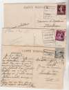  Lot de 3 cpsm  de l'Yonne  portant Daguins sur Semeuses