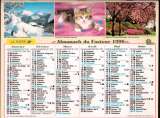 Calendrier des postes 2022, almanach du facteur chats