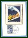 Carte Maximum soie  N° 1721 Congrès I.P.T.T. 1972 diligence cheval