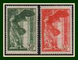 Samothrace N° 354 / 355 * (MH) cote 170 €