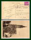 CPA Strasbourg Cathédrale voy. Flamme Visitez la Foire Europ. 1935 / N° 281 seul