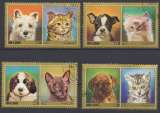 miniature Umm al-Qiwain 1972  - Animaux : chien et chat