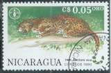 miniature Nicaragua - Y&T 1551 (o) - Fauves -