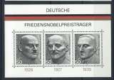 Allemagne - RFA Bloc N°10** (MNH) 1975 - Prix Nobel de la paix