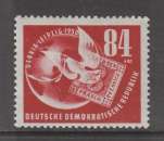 TIMBRE NEUF D´ALLEMAGNE ORIENTALE - CENTENAIRE DU TIMBRE DE SAXE N° Y&T 14